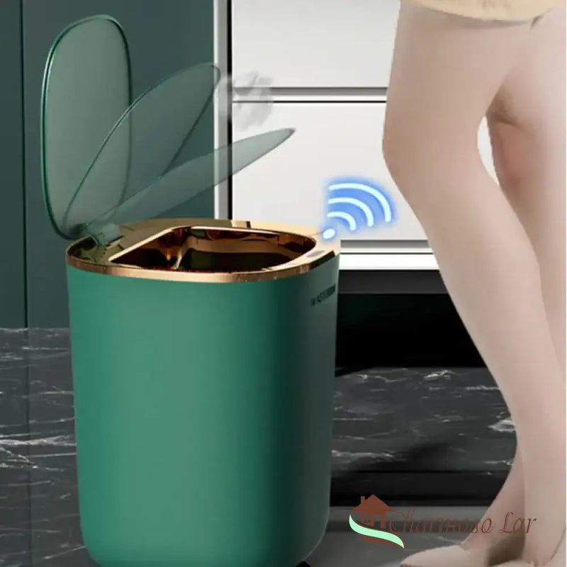 Lixeira Automática Wastebin para Banheiro e Cozinha