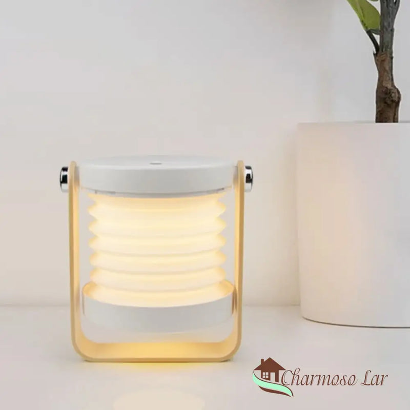 Luminária de Mesa LED com Alça Luminária de Leitura