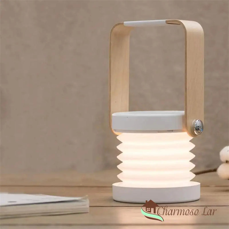Luminária de Mesa LED com Alça Luminária de Leitura