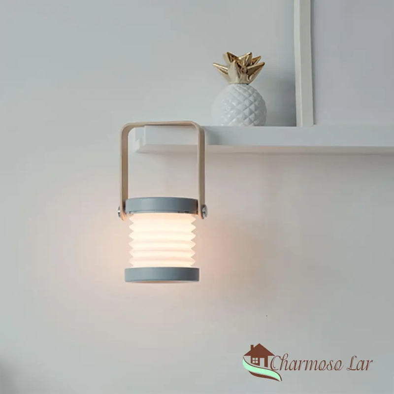 Luminária de Mesa LED com Alça Luminária de Leitura