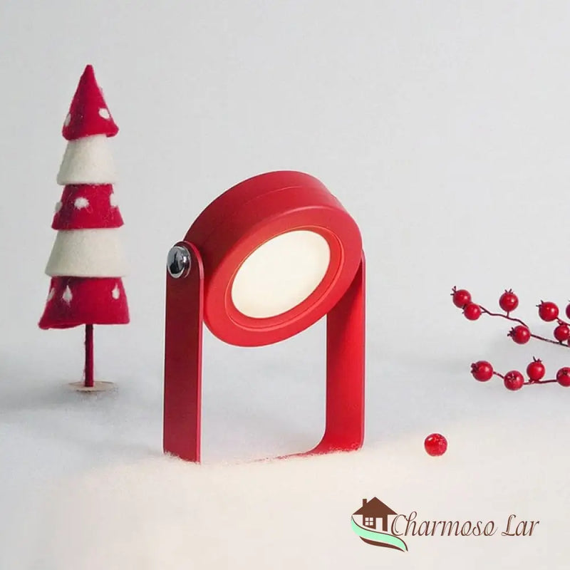 Luminária de Mesa LED com Alça Luminária de Leitura