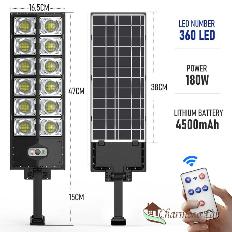 Luminária Solar LED com Sensor
