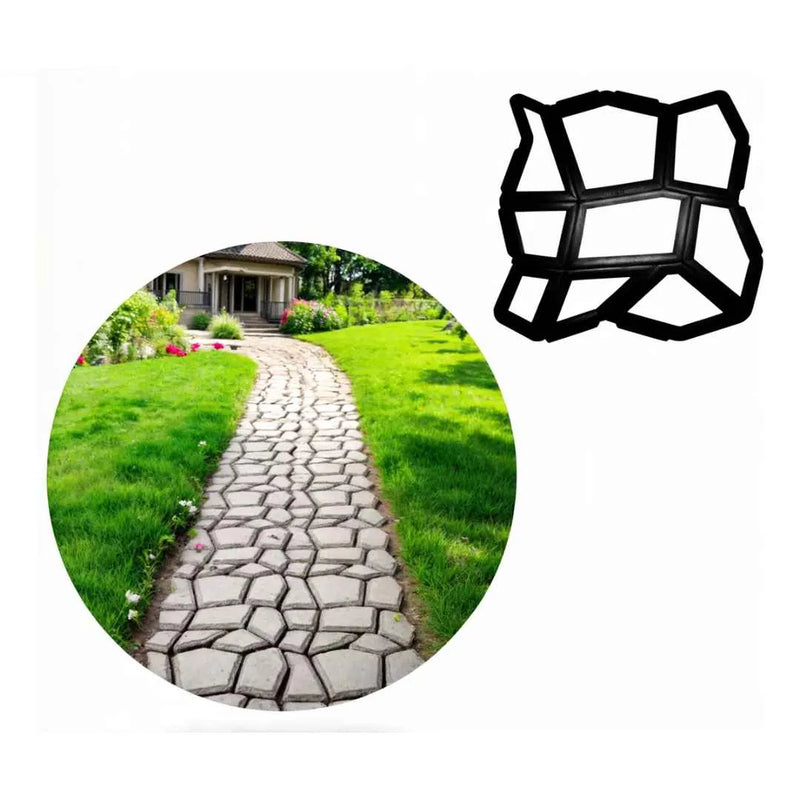 Molde Forma de Piso para Decoração de Jardim