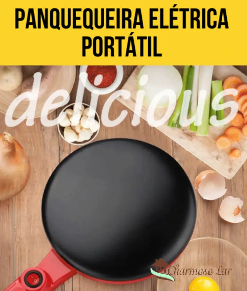 Panquequeira Elétrica Antiaderente